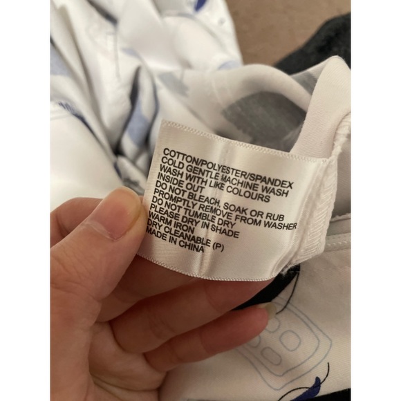 BLACK PEPPER- White leaf print jacket and skirt set - Picture 9 of 9